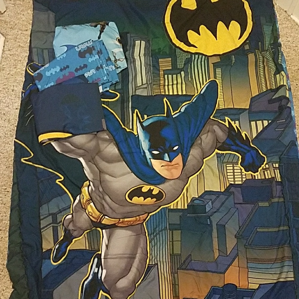 Sold! Toddler Batman Bedding Set