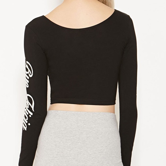 NWOT MYVL Bye Felicia Crop Top sz L - Picture 4 of 4