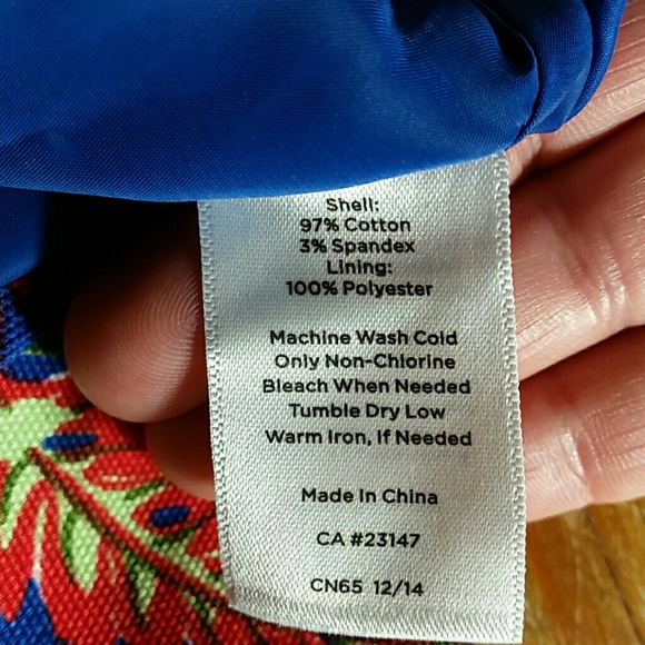 Talbot's Summer Floral Skirt - Picture 5 of 5