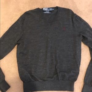 Ralph Lauren Polo 100% Merino Wool fitted sweater
