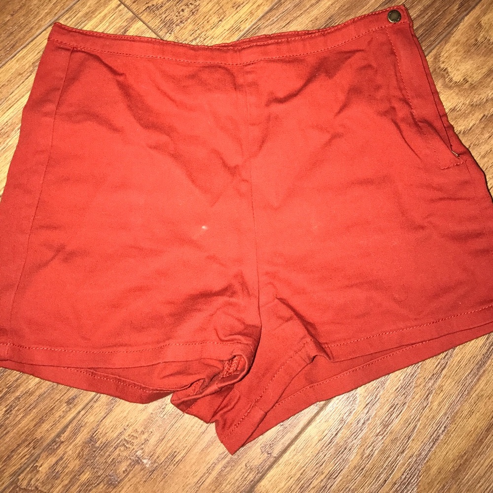 High waisted shorts