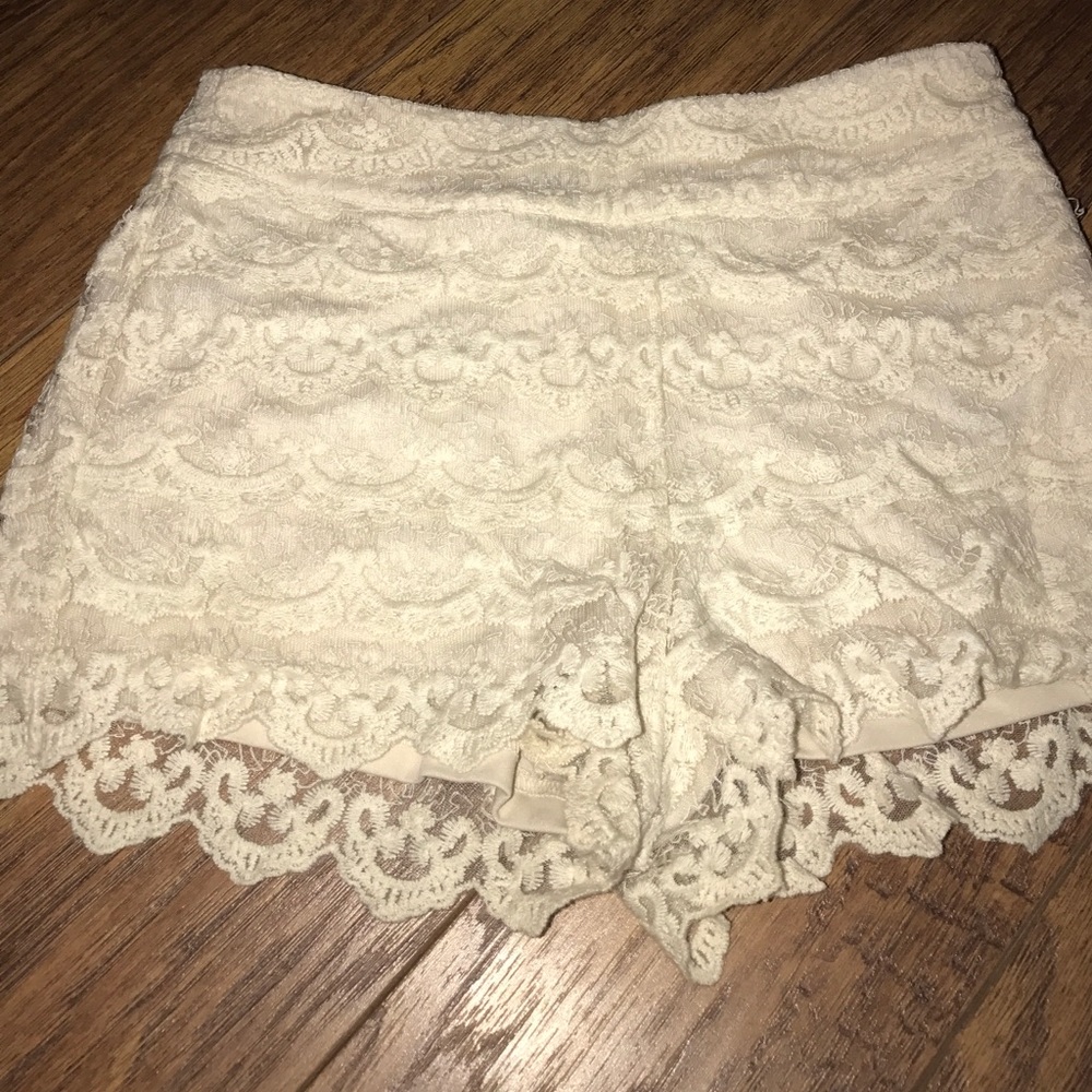 Lace shorts
