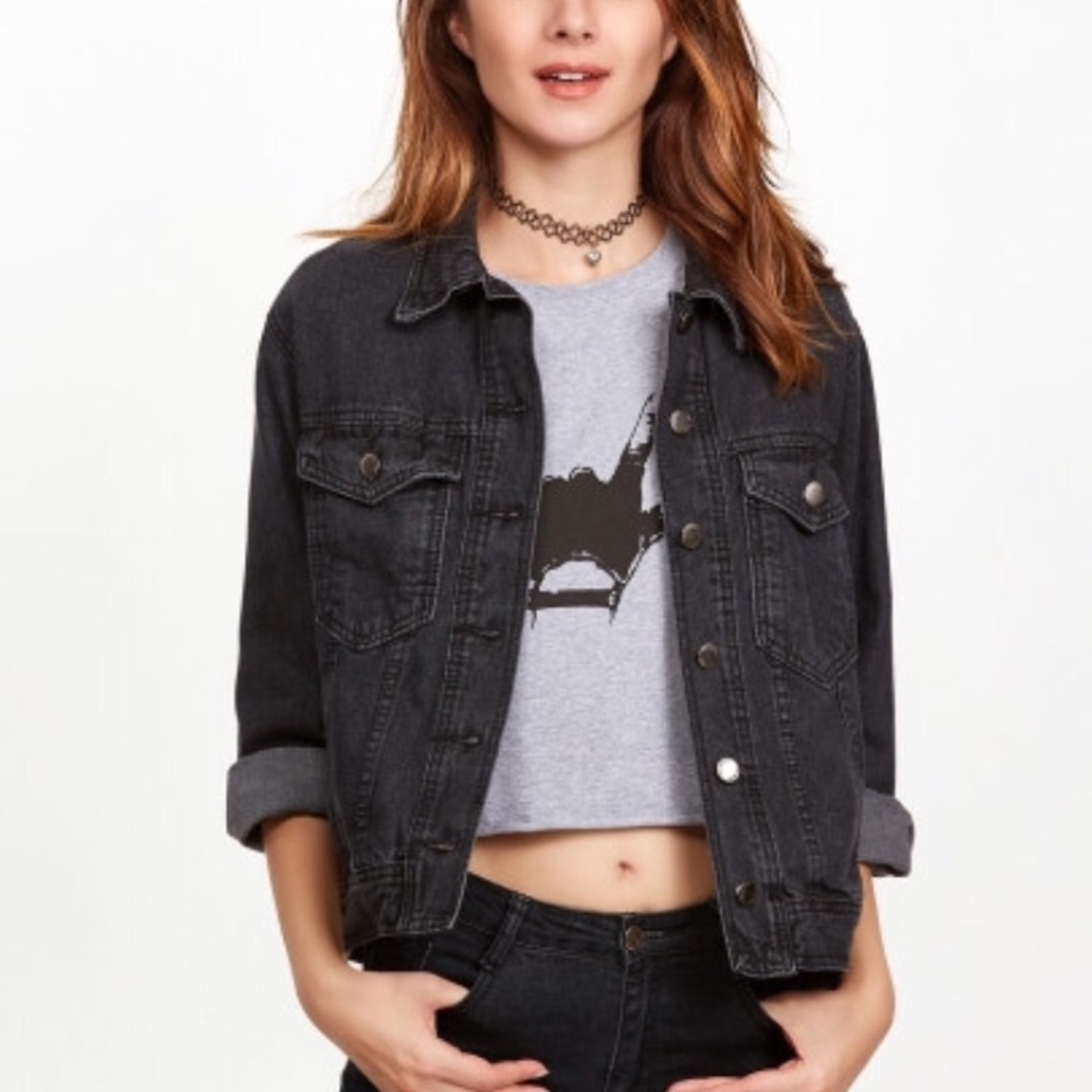 Black Denim Jacket