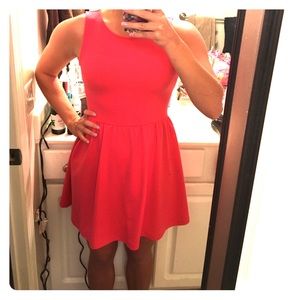 Coral Party Dress