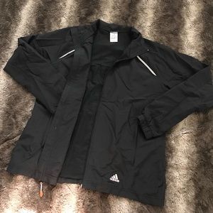 Women's adidas windbreaker.