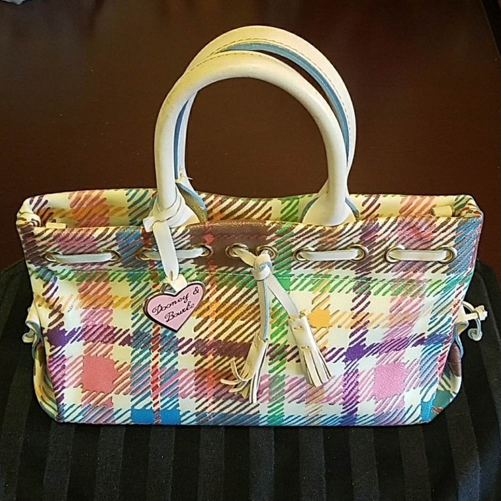 Dooney & Bourke It Tassel Tote in patchwork
