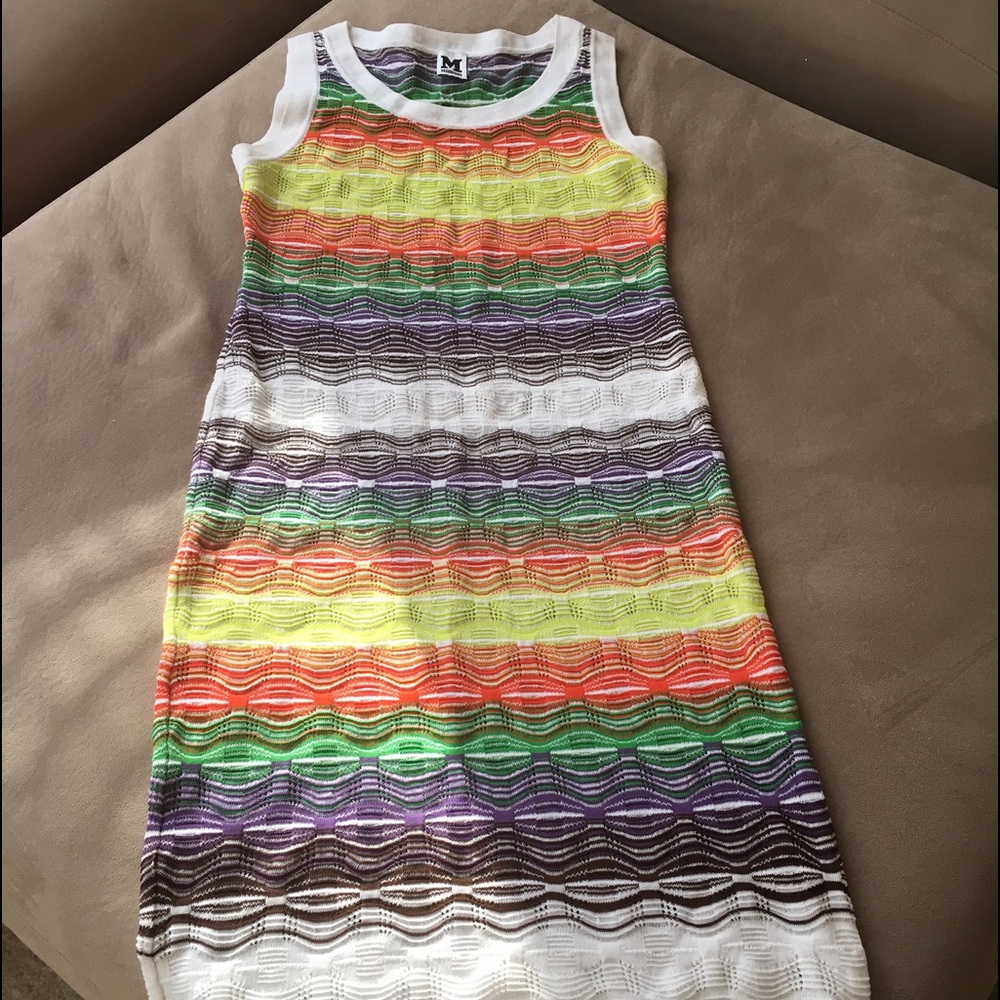 Missoni striped knit dress