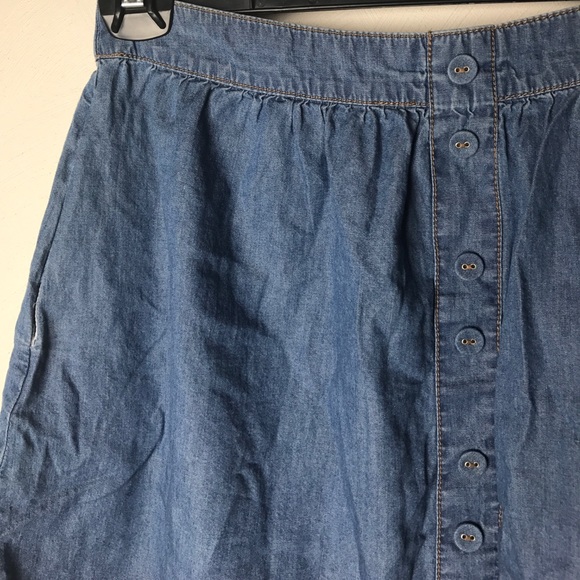 DENIM SKIRT - Picture 3 of 4