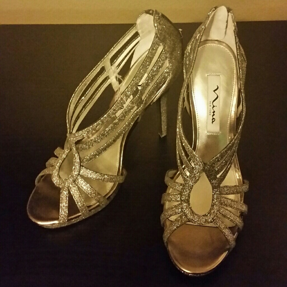 Silver heels