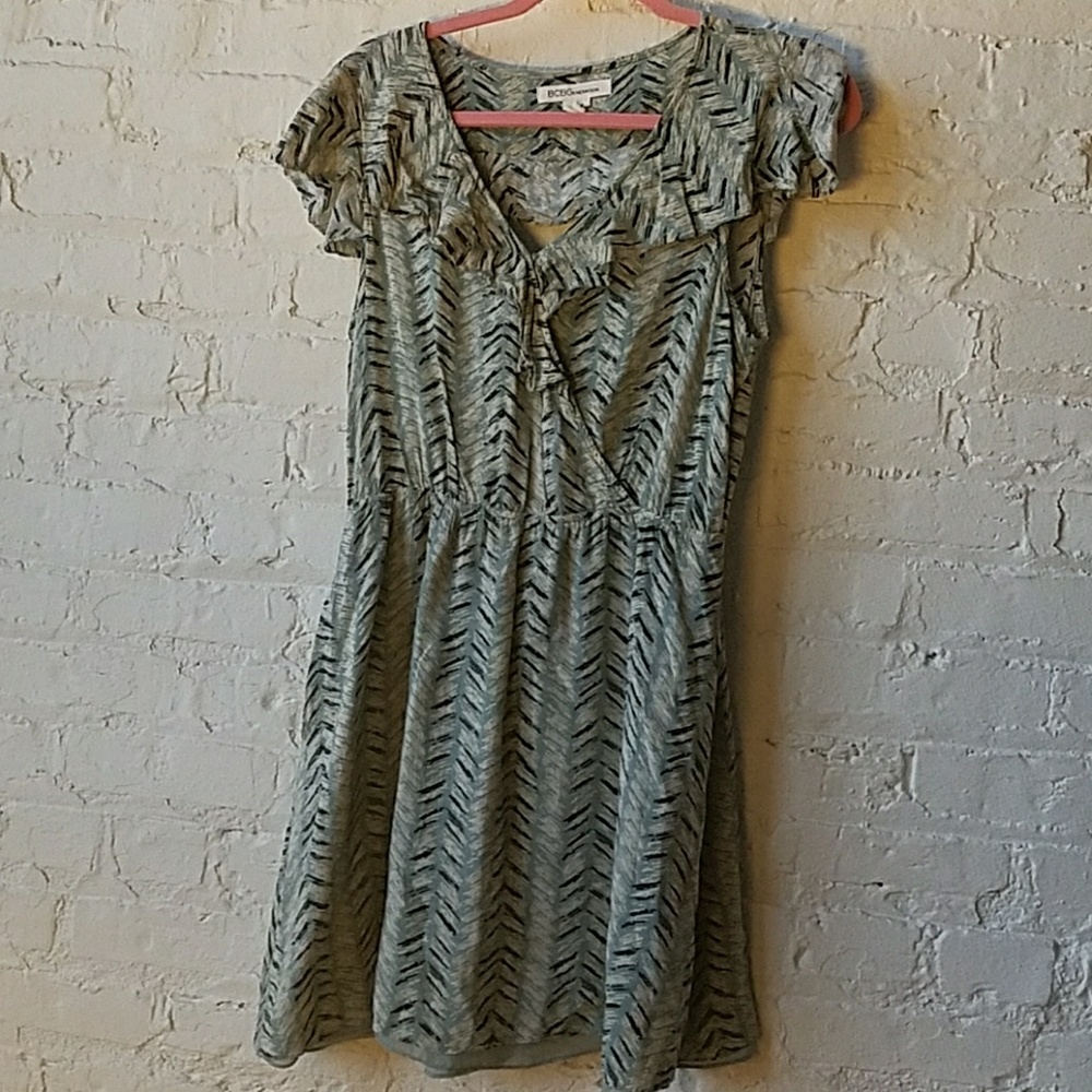   BCBGeneration open back wrap style dress