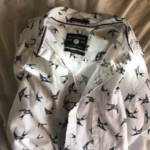 Button up short sleeve shirt