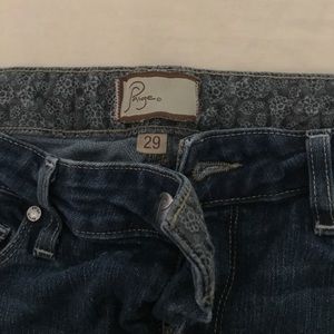 Cutest jeans ever!! Paige skinny peg jeans.