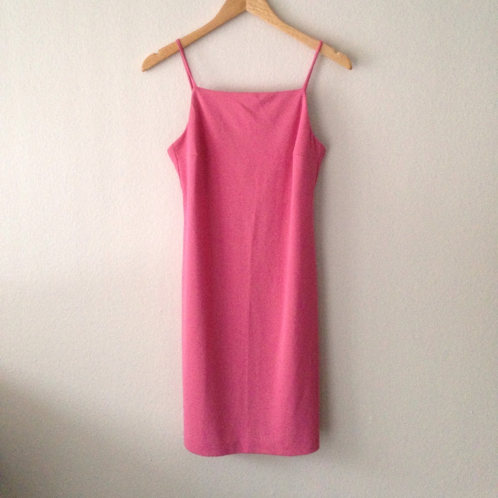 BCBG Pink Strappy Dress Size 2