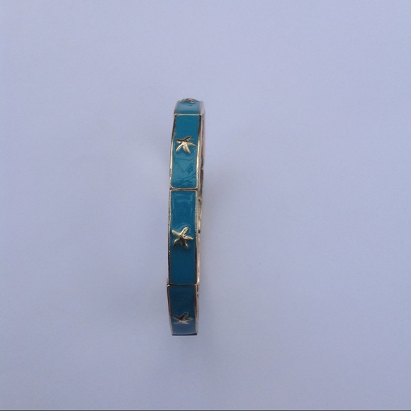 Teal Bangle Bracelet - Picture 2 of 5