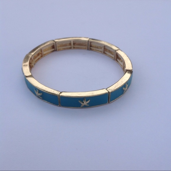 Teal Bangle Bracelet - Picture 3 of 5