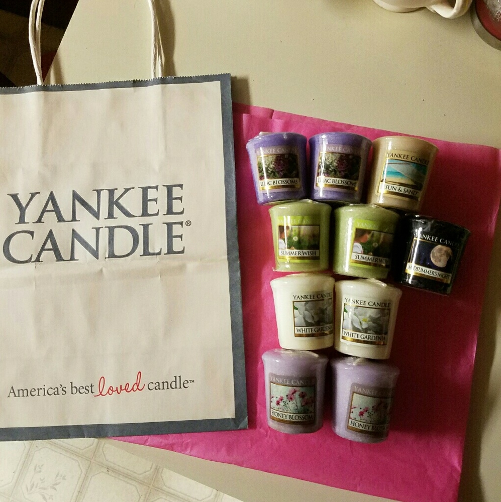 10 Votive Yankee Candles *Summer Sents*FINALPRICE!