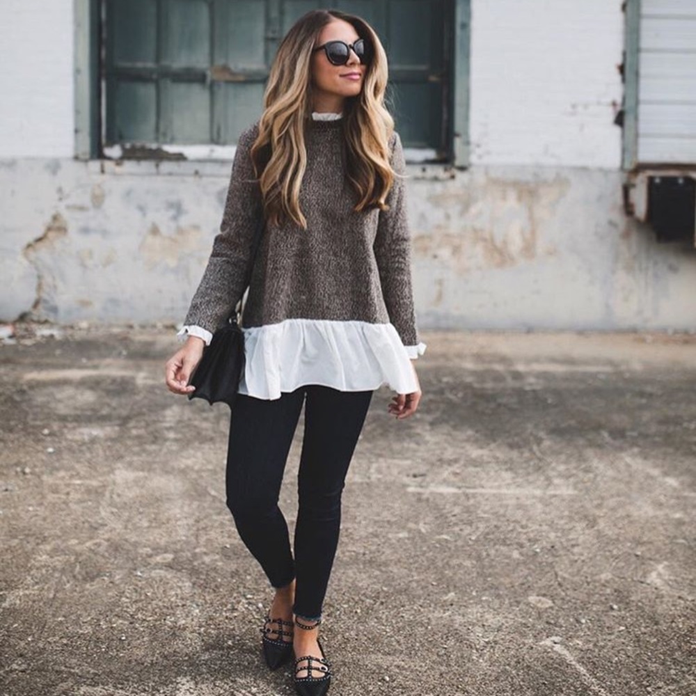 Layered Sweater (as seen on theteacherdiva)