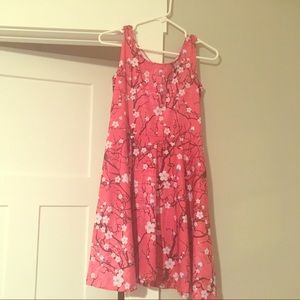 Cherry Blossom dress by Cow Cow; knee length.