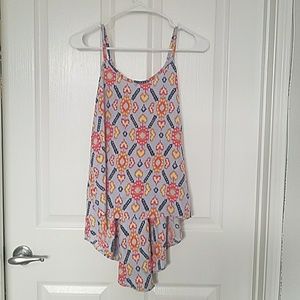 Collective Concepts printed tank new w/tags