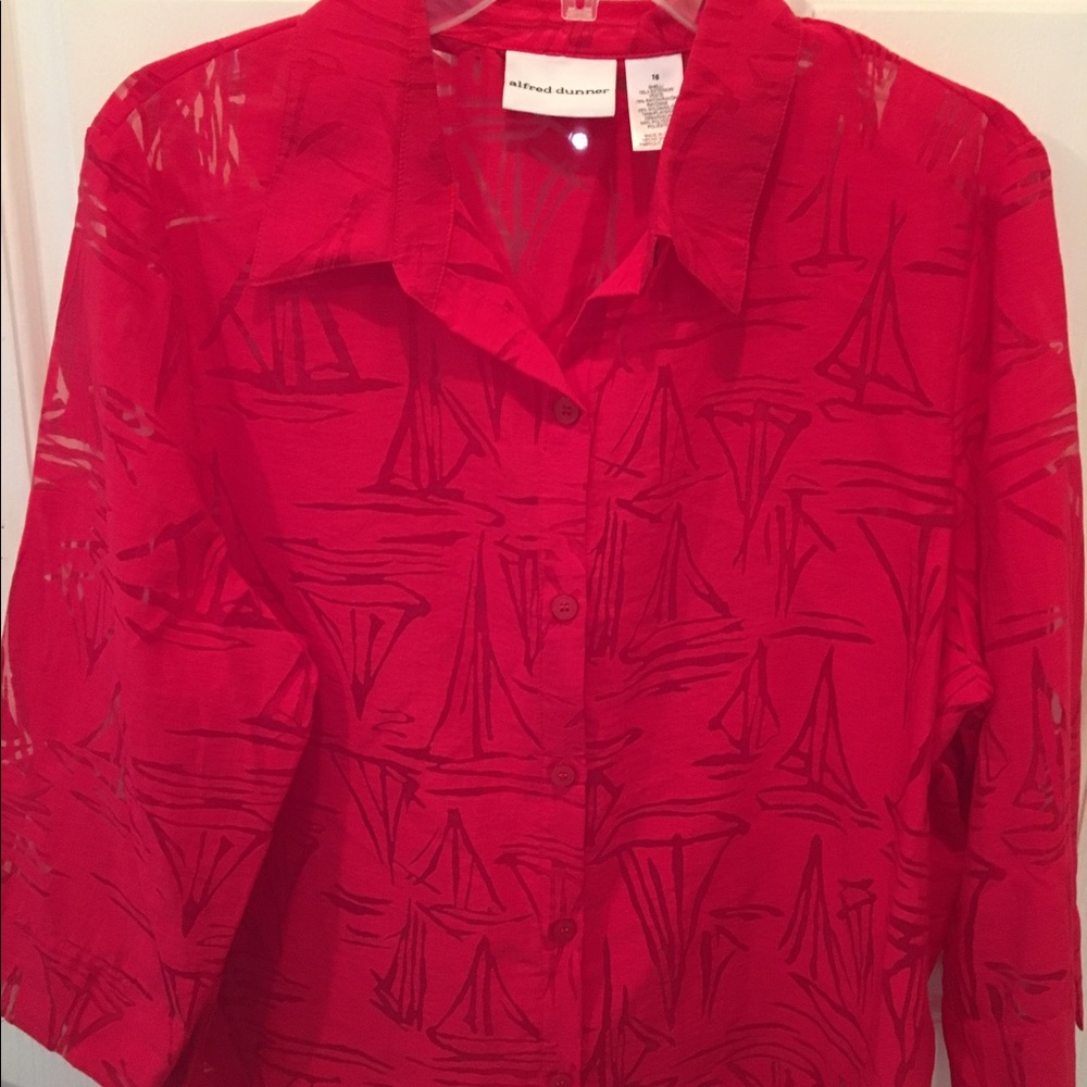 Size 16 Alfred Dunner top