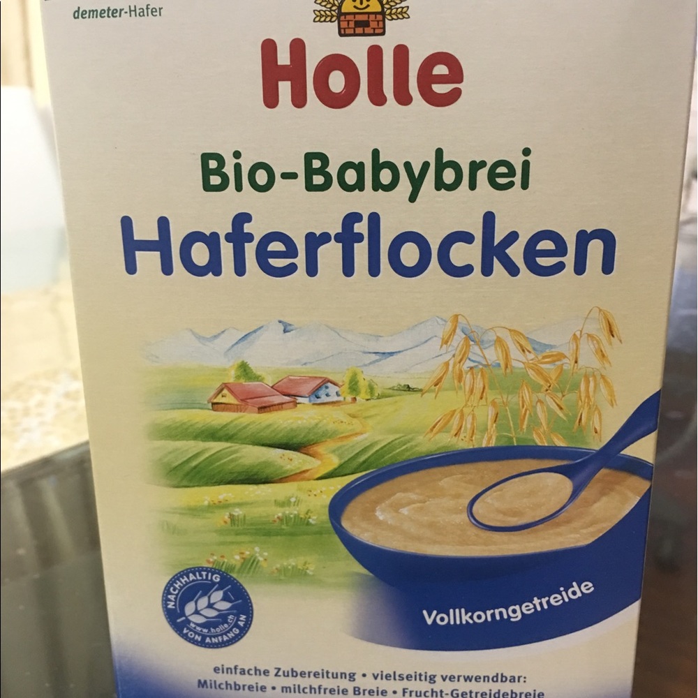 Baby holle cereal