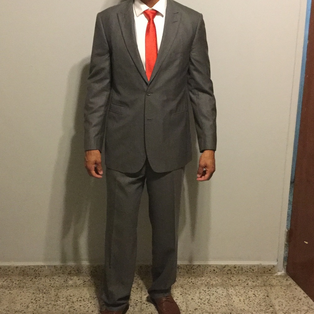 JF Ferrar Gray Modern Fit 42L