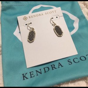 Grey Geode Kendra Scott Earrings