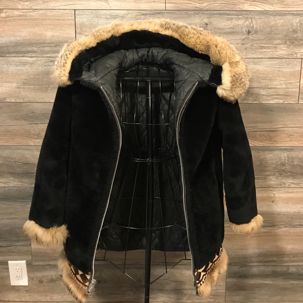 Real Fur 🦊 Vintage Inuit Mouton Parka
