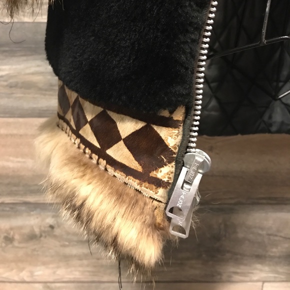 Real Fur 🦊 Vintage Inuit Mouton Parka