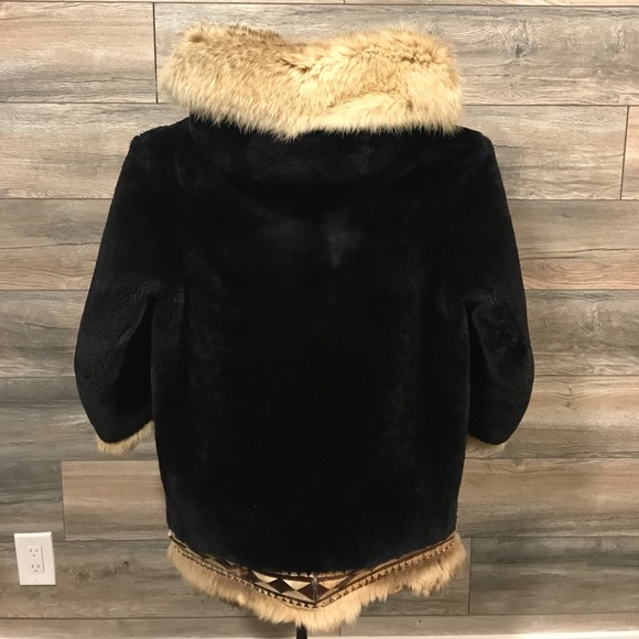 Real Fur 🦊 Vintage Inuit Mouton Parka