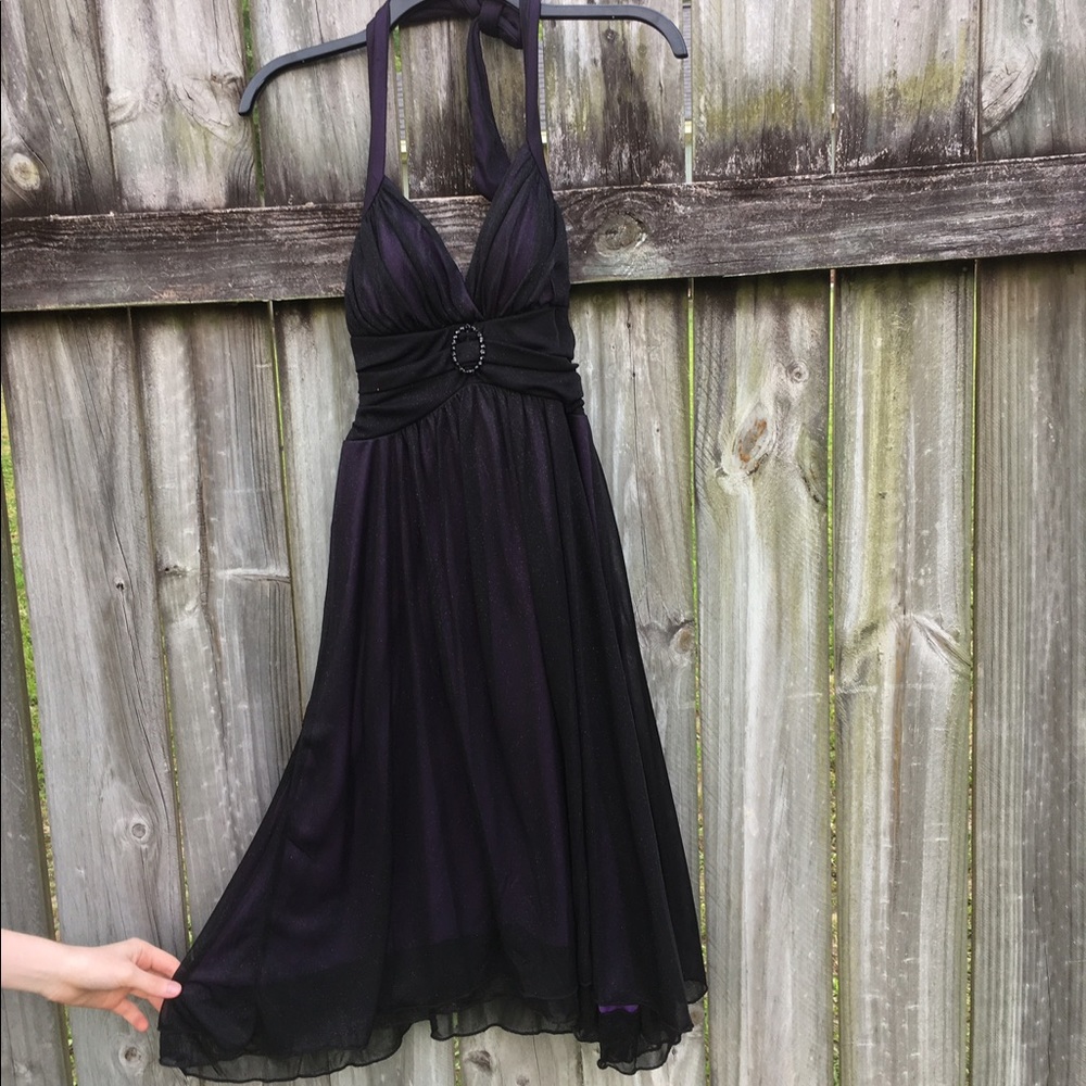 Sparkly Purple Formal Dress - Picture 1 of 4