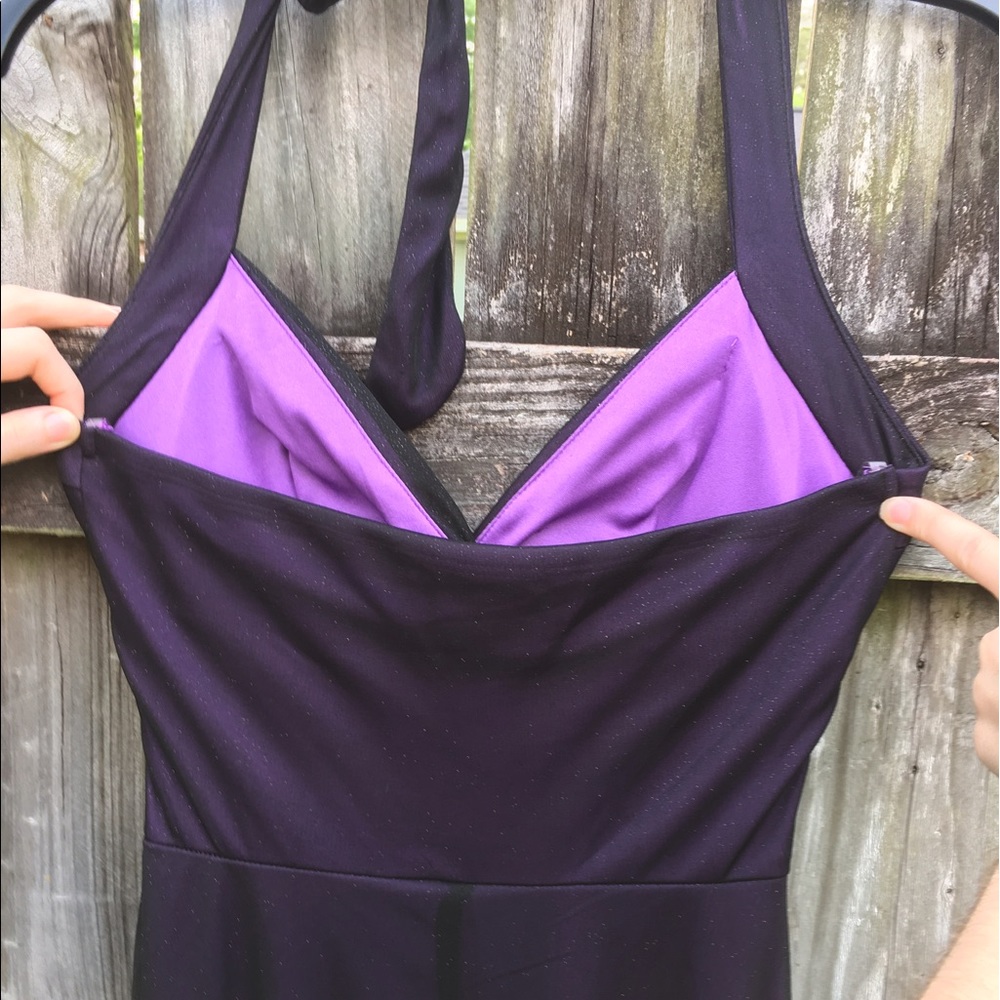 Sparkly Purple Formal Dress - Picture 3 of 4