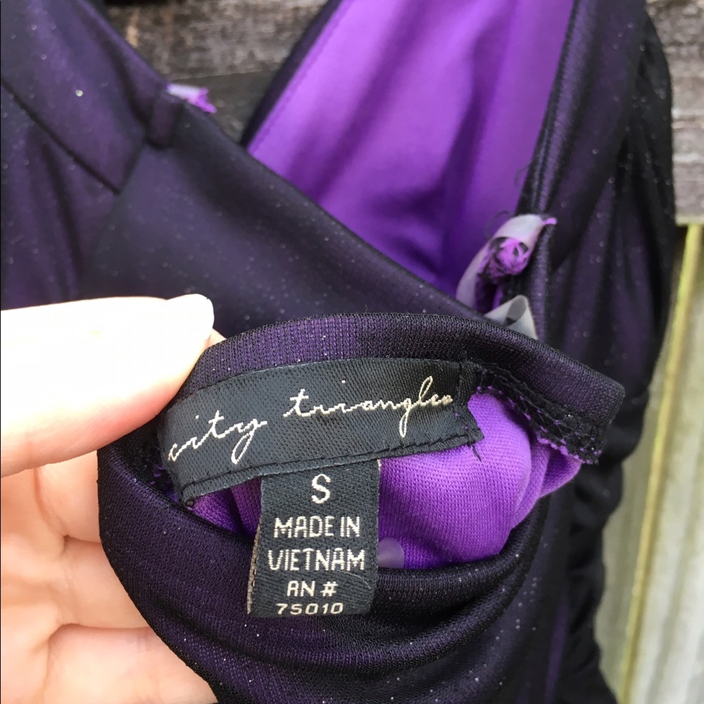 Sparkly Purple Formal Dress - Picture 4 of 4