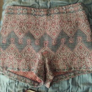 Urban outfitters high waisted unique shorts