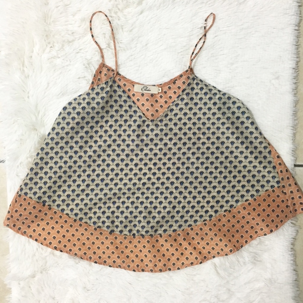 Elodie from Nordstrom silk/flowy tank top sz S
