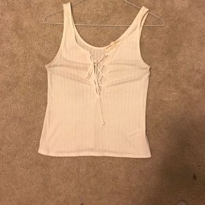 Lace up urban outfitters tank