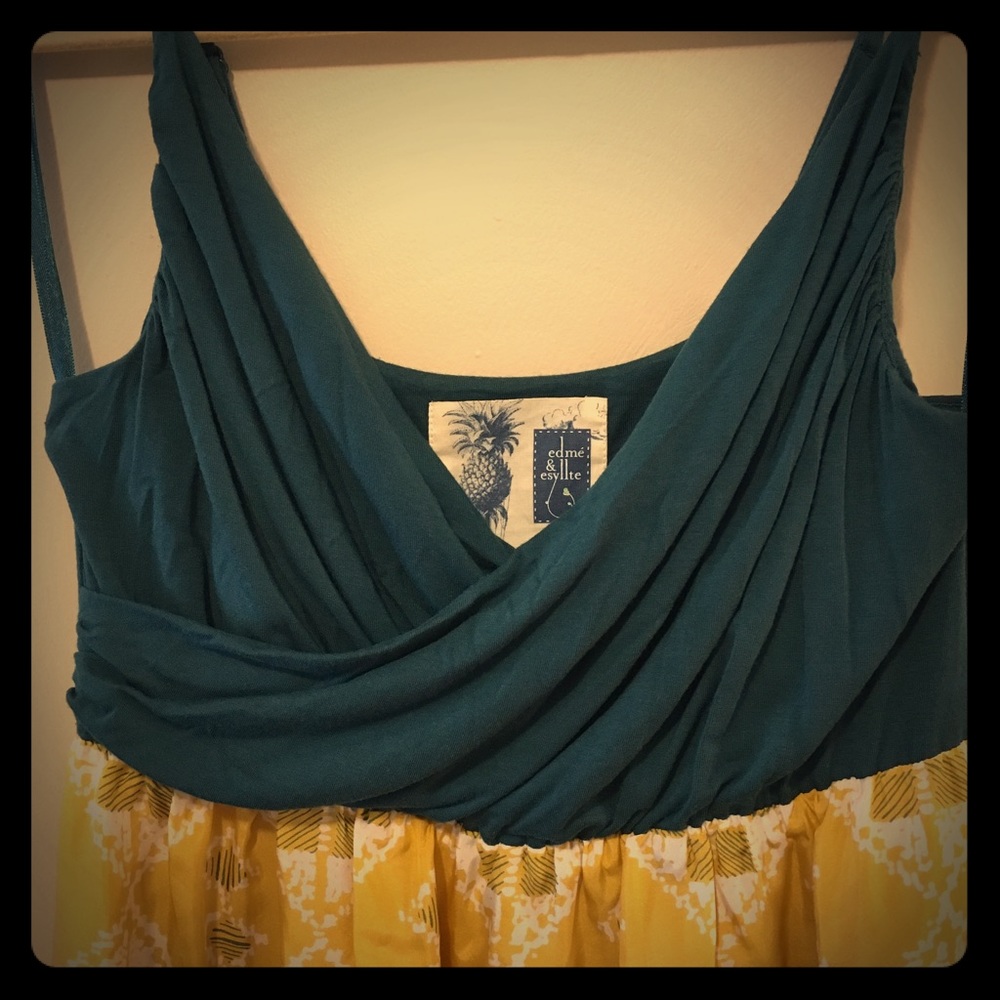 Anthropologie maxi dress