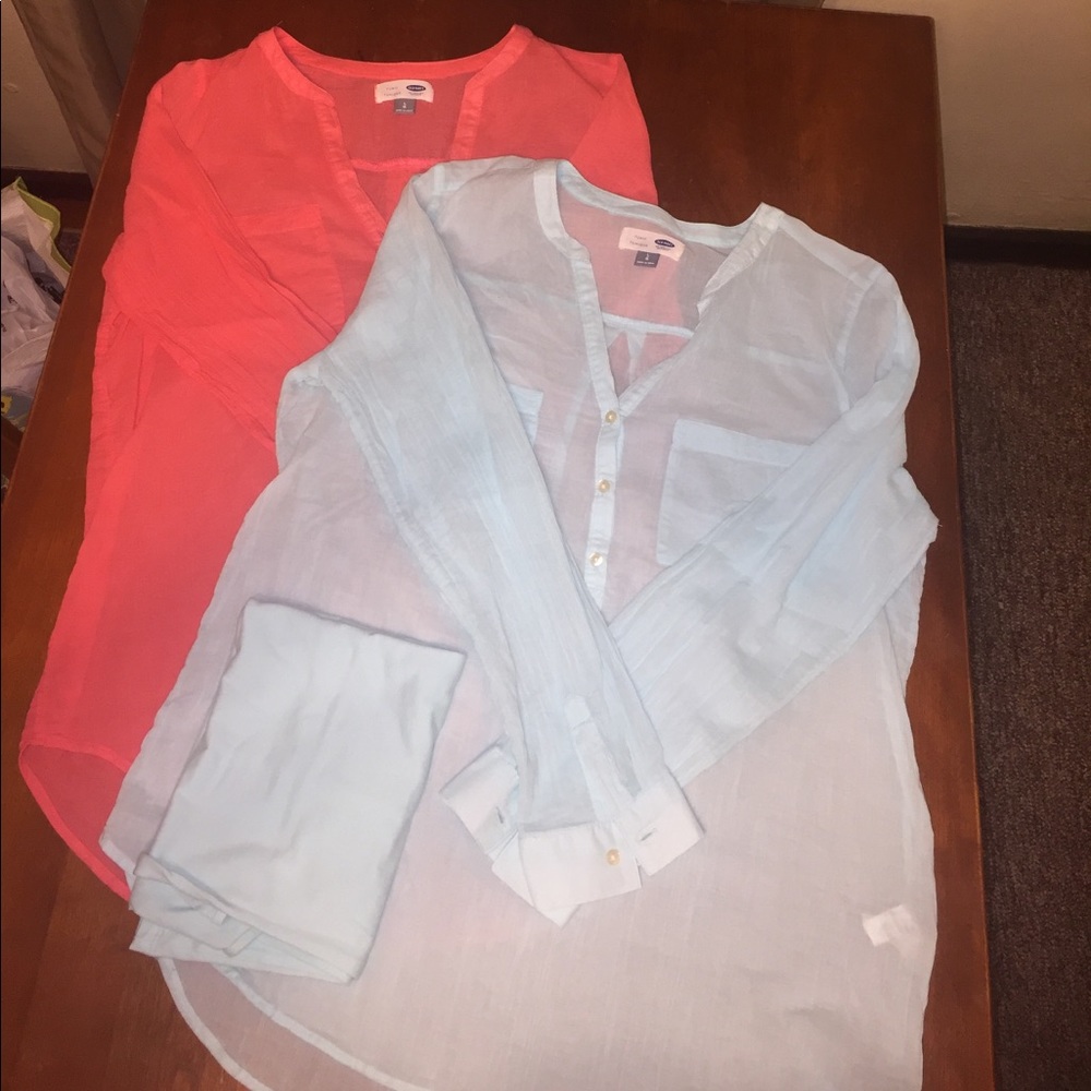 Old Navy. Sheer Tunics & Matching Cami.