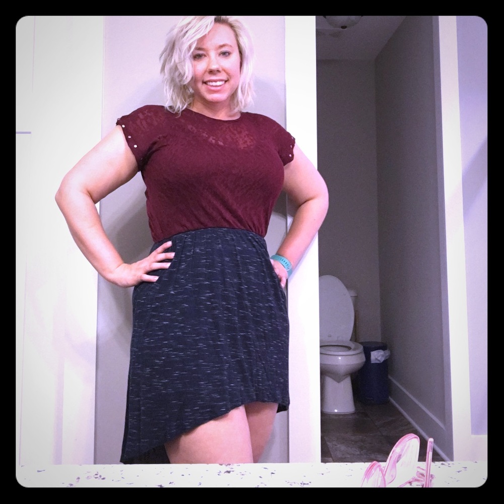 High-low dress, size medium