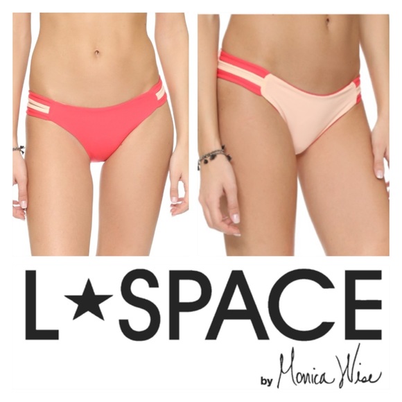 L*Space Two Timer Oasis Reversible Bikini Bottom - Picture 1 of 7