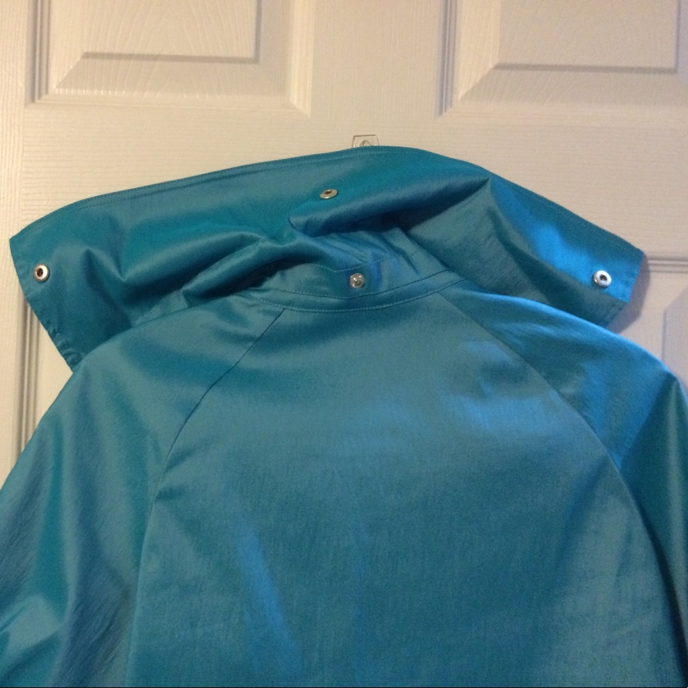 Gorgeous vintage aqua blue swing jacket!! - Picture 5 of 6