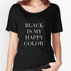 Black Graphic Tee