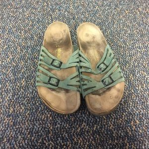 Green Granada Birkenstocks 🎉final sale price!🎉
