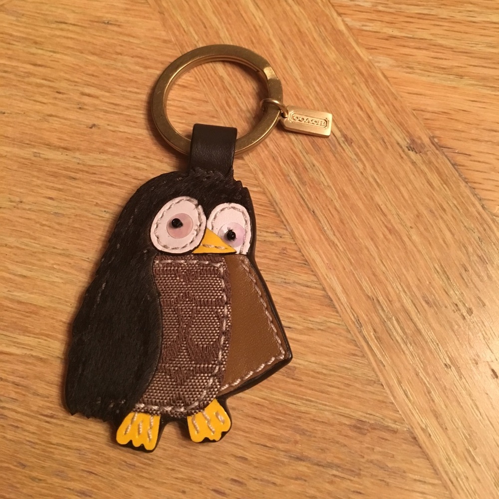 Coach owl key chain!