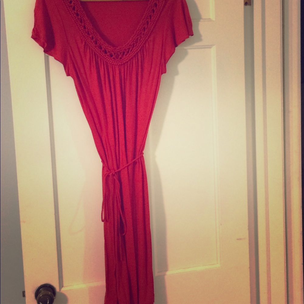 Banana republic tshirt dress with belt