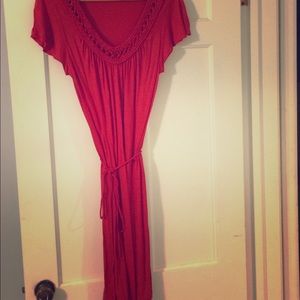 Banana republic tshirt dress with belt