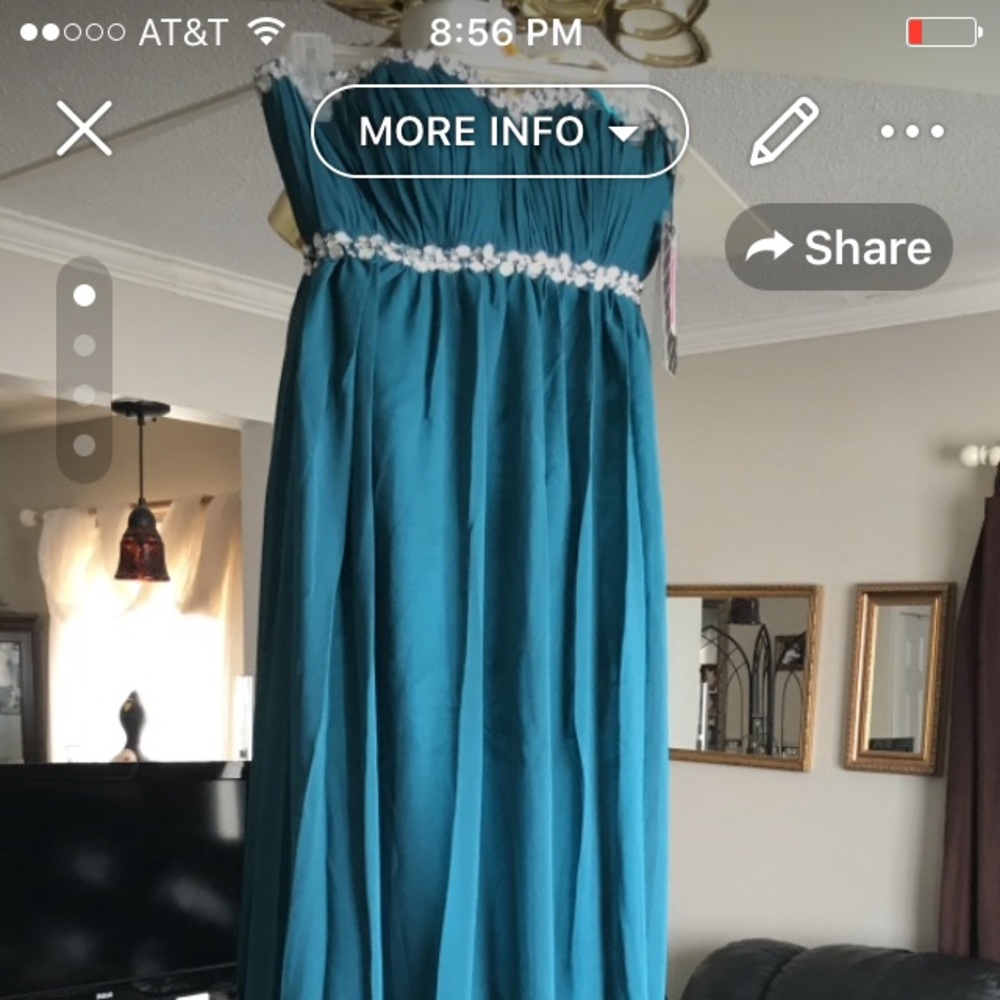 Blue sweetheart dress size 12. Brand new with tags