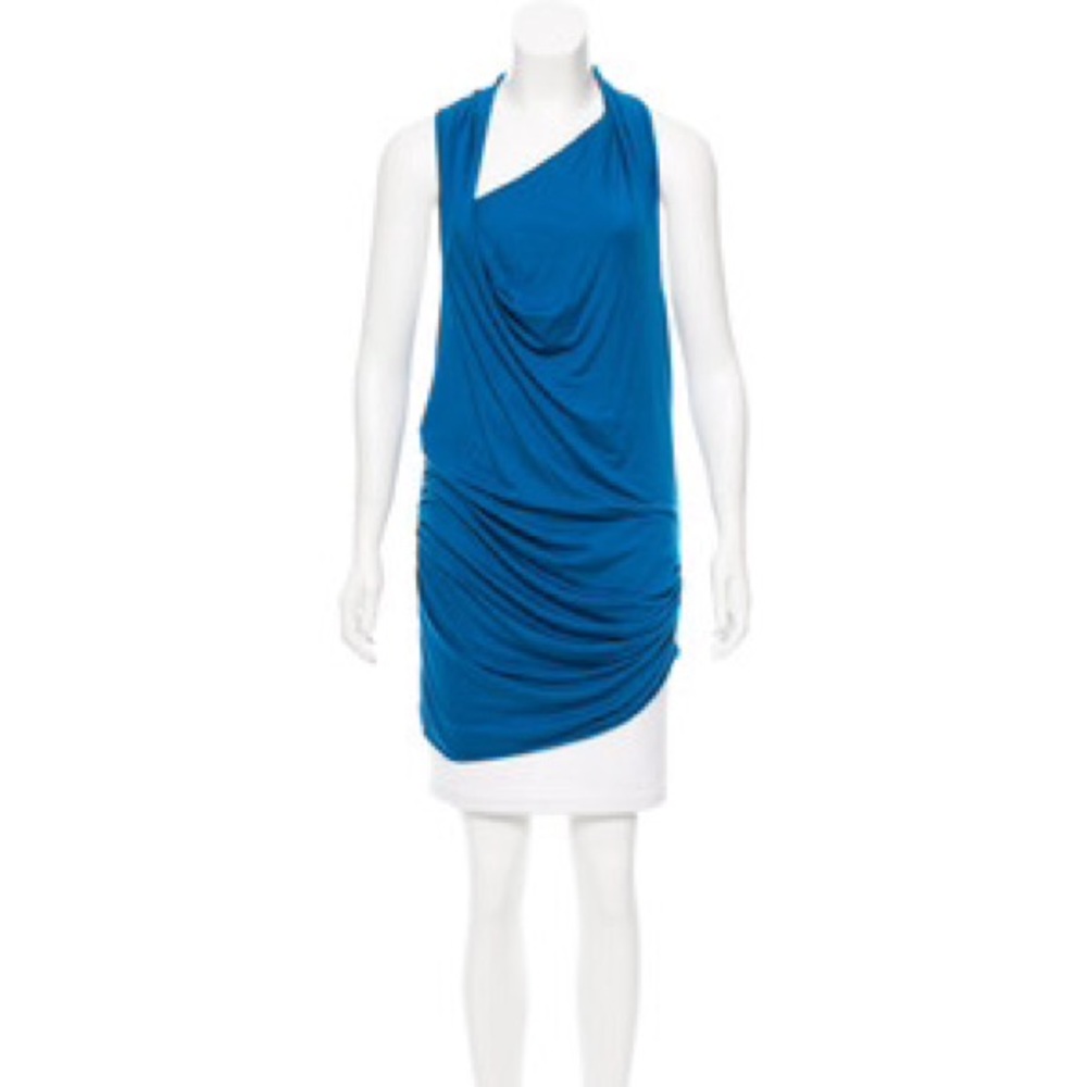 Helmut Lang Cowl Neck Sleeveless Tunic Size M