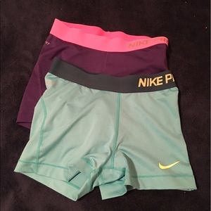 Nike Pro Dri- Fit Spandex Shorts