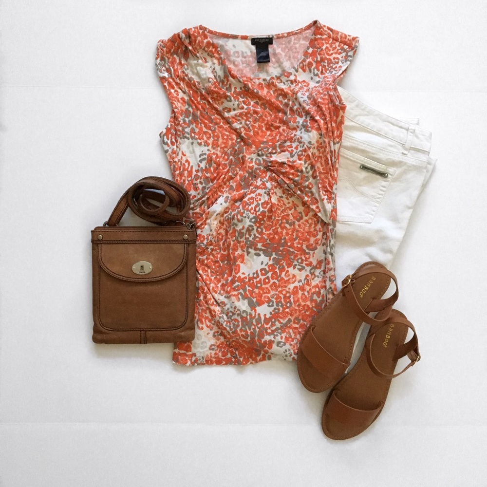Ann Taylor Factory multi colored top